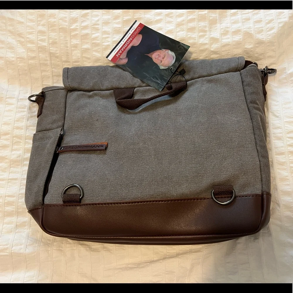 Greg Norman Refined Traveler Satchel Bag
